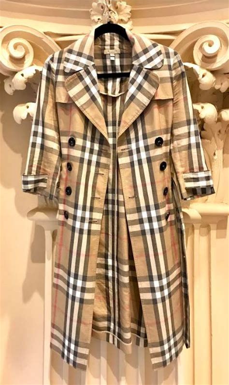 burberry signature plaid trench coat|Burberry trench coats damen.